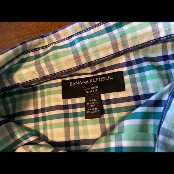 Banana Republic 2XL No-Iron Button Down - Picture 2 of 2